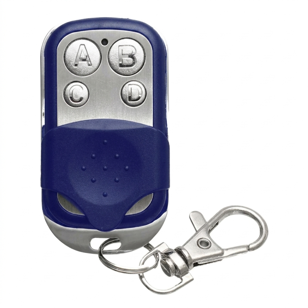 Control remoto universal de 4 botones para portón automático - Tucumán